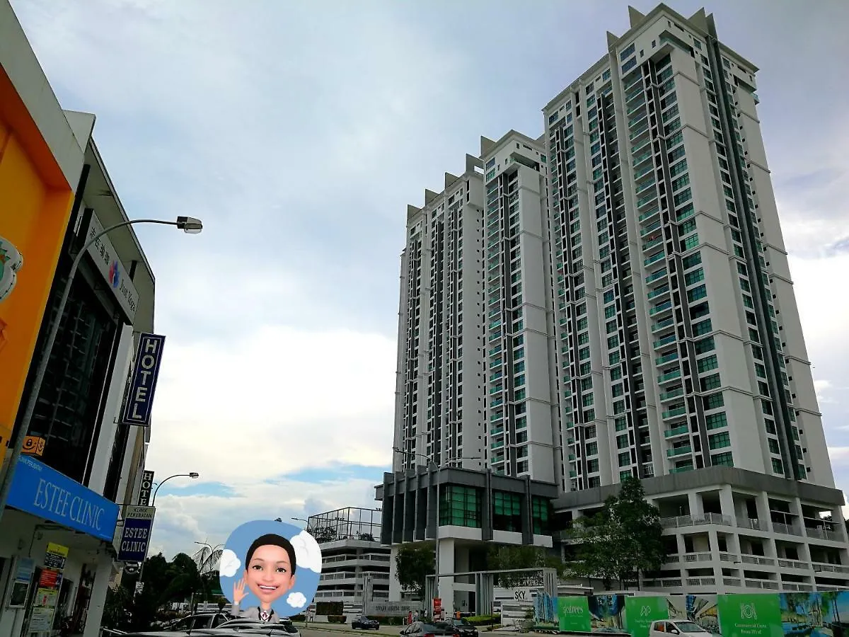 Sky Loft Bukit Indah 5 Minutes Walk To Aeon Johor Bahru Jb Apartment 0*,  Malaysia
